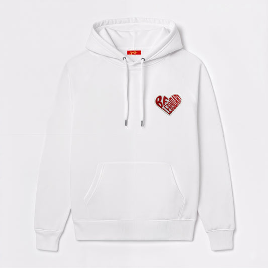 White Be Legendary Pull Over Hoodie